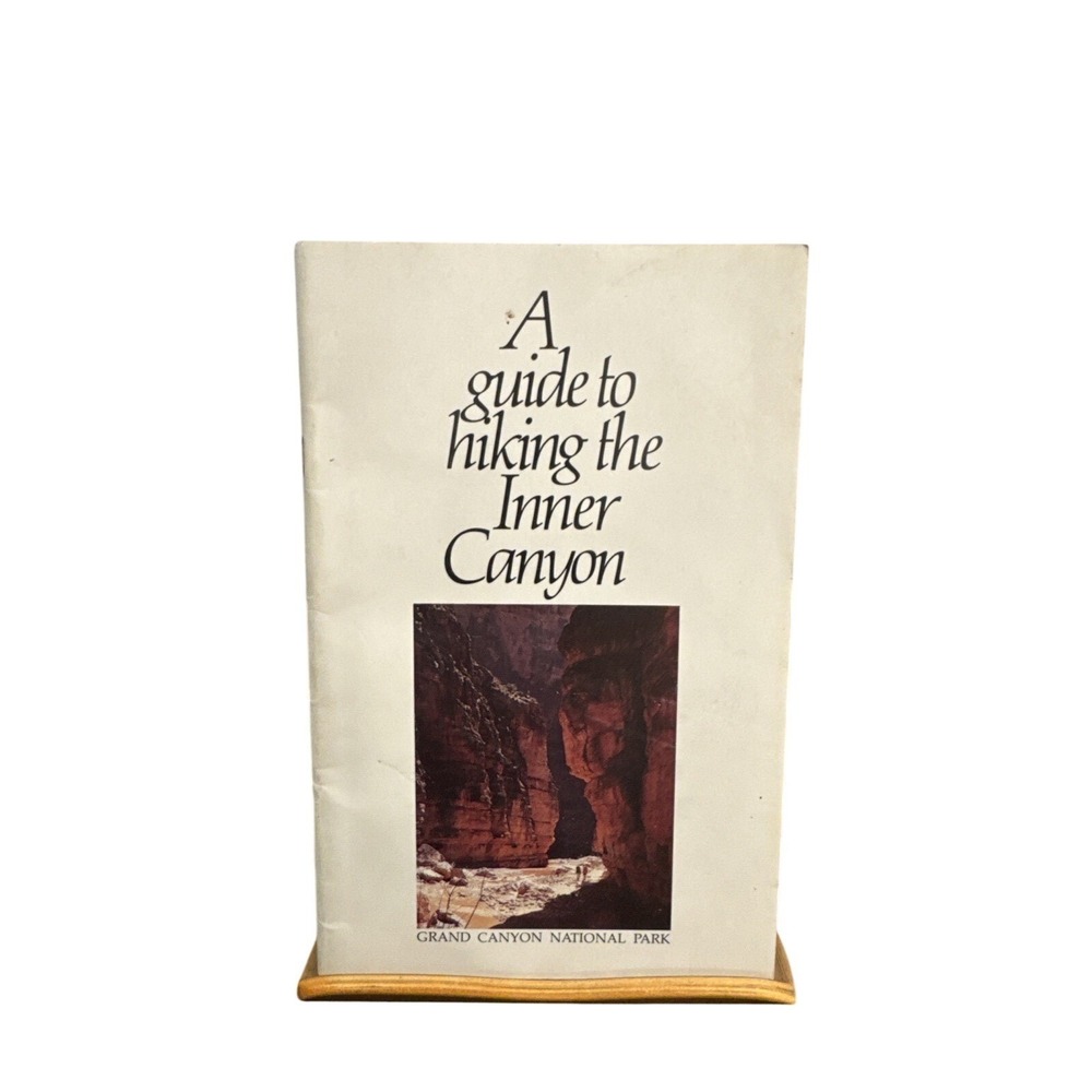 A Guide To Hiking The Inner Canyon Ephemera Travel Pamphlet